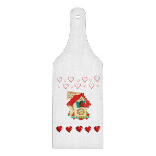 Tabla De Cortar El día de San Valentín del tablero de corte de vid