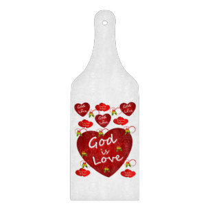 Tabla De Cortar El día de San Valentín del tablero de corte de vid
