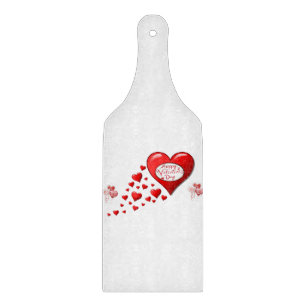 Tabla De Cortar El día de San Valentín del tablero de corte de vid