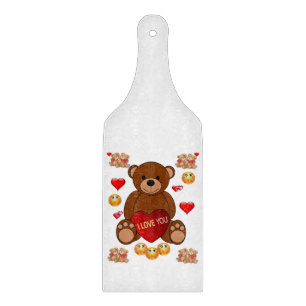 Tabla De Cortar El día de San Valentín del tablero de corte de vid