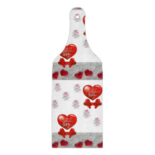 Tabla De Cortar El día de San Valentín del tablero de corte de vid