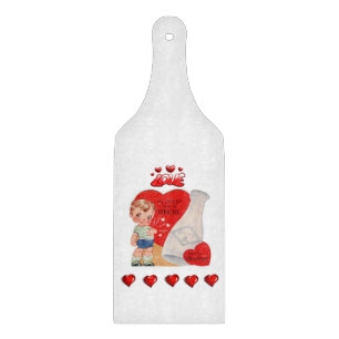 Tabla De Cortar El día de San Valentín del tablero de corte de vid