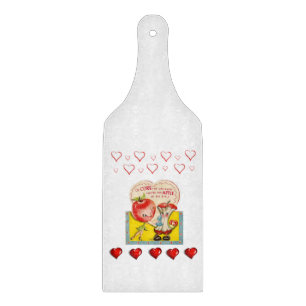 Tabla De Cortar El día de San Valentín del tablero de corte de vid