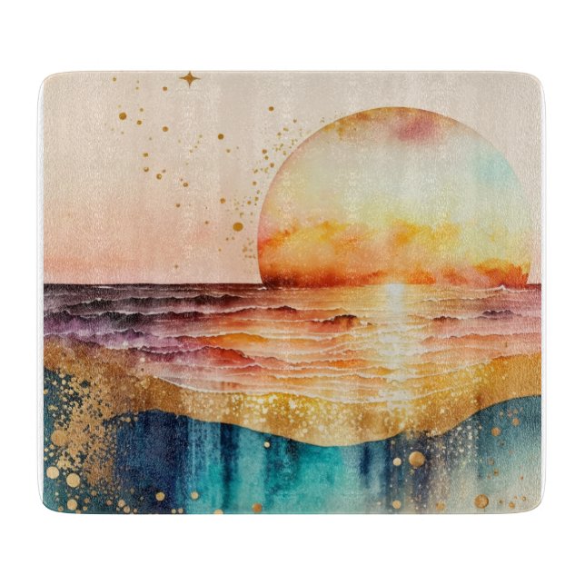 Tabla De Cortar El diseño de la serie acuática 3 (Anverso)