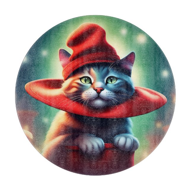 Tabla De Cortar el gato del asistente (Anverso)