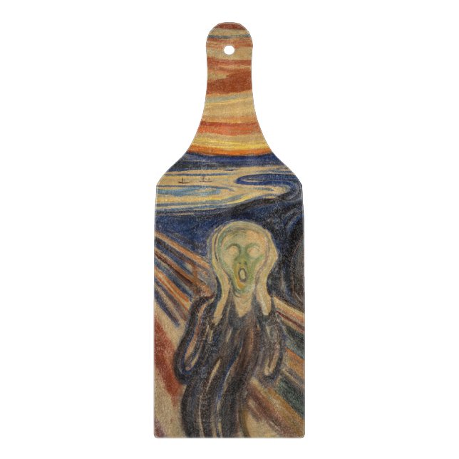 Tabla De Cortar El grito de Edvard Munch (Anverso)