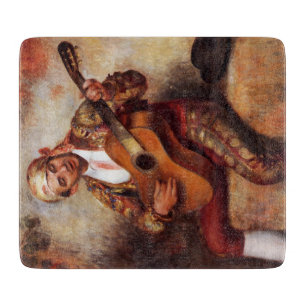 Tabla De Cortar El Guitarista Español (por Pierre-August Renoir)
