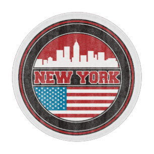 Tabla De Cortar El horizonte el   Estados Unidos de Nueva York