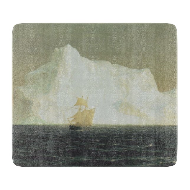 Tabla De Cortar El Iceberg (por la Iglesia Frederic Edwin) (Anverso)