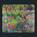 Tabla De Cortar El jardín Iris de Claude Monet<br><div class="desc">El jardín Iris de Claude Monet.
Visita mi tienda para un diseño más interesante y más elección de color => zazzle.com/colorfulworld*</div>