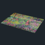 Tabla De Cortar El jardín Iris de Claude Monet<br><div class="desc">El jardín Iris de Claude Monet.
Visita mi tienda para un diseño más interesante y más elección de color => zazzle.com/colorfulworld*</div>