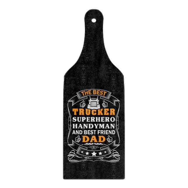 Tabla De Cortar El mejor camionero (Anverso)