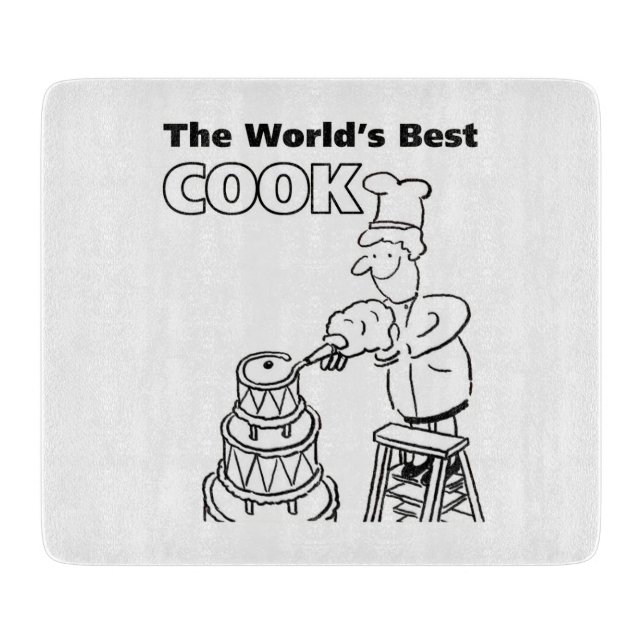 Tabla De Cortar El mejor cocinero del mundo (Anverso)