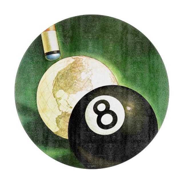 Tabla De Cortar El mundo como una pelota (Anverso)