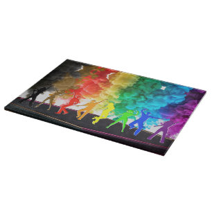Tabla De Cortar El Orgullo de Baile de SlipperyJoe Sombra a los re