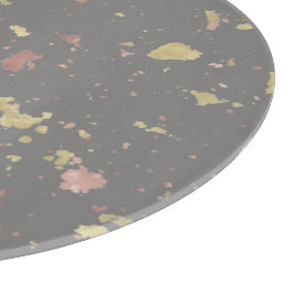 Tabla De Cortar El oro mate y el oro Rosa choca con el gris cálido