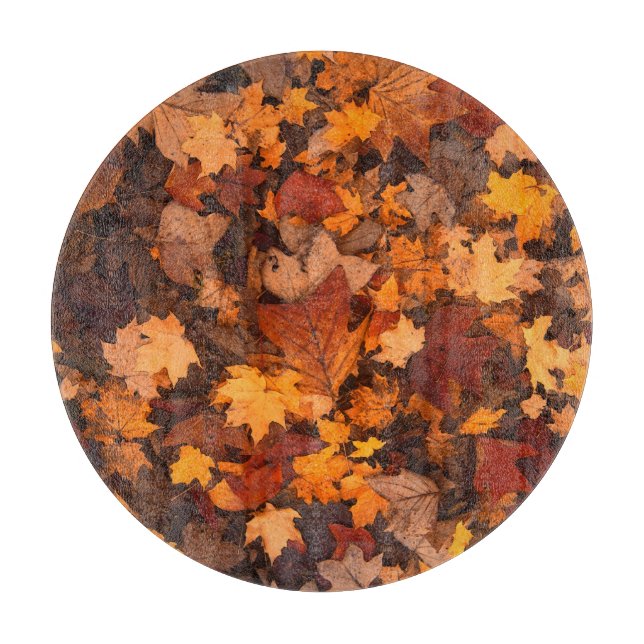 Tabla De Cortar el otoño (Anverso)