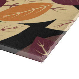 Tabla De Cortar El Otoño Sencillo Deja Oscuro