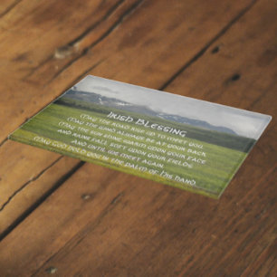 Tabla De Cortar El paisaje irlandés del Valle Verde