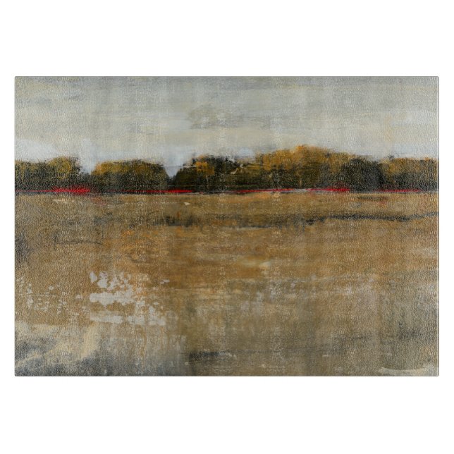 Tabla De Cortar El paisaje natural verde y exuberante (Anverso)