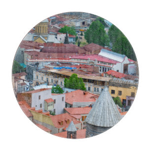 Tabla De Cortar El paisaje urbano de Tiflis