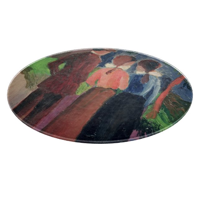 Tabla De Cortar El paseo, 1914 (Borde)