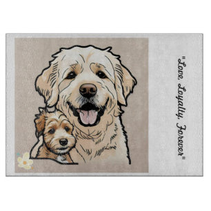 Tabla De Cortar "El salón de Mascotas"