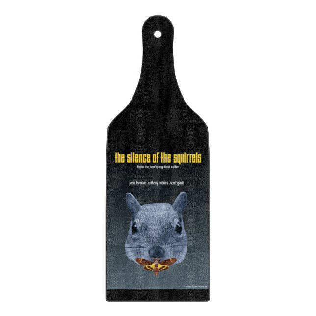 Tabla De Cortar El silencio de las ardillas - una parodia (Anverso)