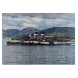 Tabla De Cortar El Waverley Paddle Steamer frente a Escocia