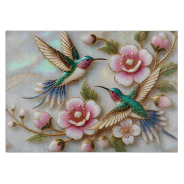 Tabla de cortar Elegant Hummingbird