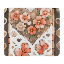 Elegante diseño de acuarela de tonos terrestres