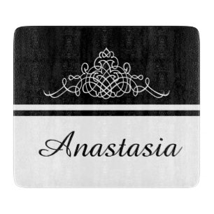 Tabla De Cortar Elegante diseño floral