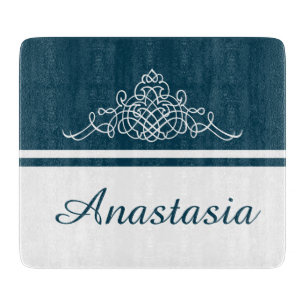 Tabla De Cortar Elegante diseño floral