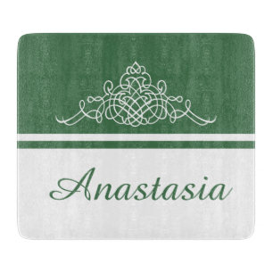 Tabla De Cortar Elegante diseño floral