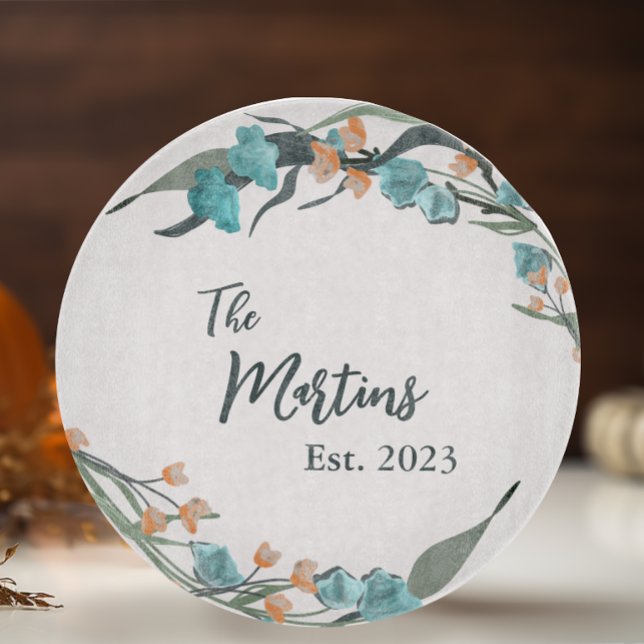 Tabla De Cortar Elegante familia botánica Dusty Blue Sage (Subido por el creador)