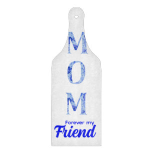 Tabla De Cortar Elegante Moderno Día de la Madre Amigo para Siempr