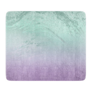 Tabla De Cortar Elegante, moderno y oscuro, de color violeta y pur