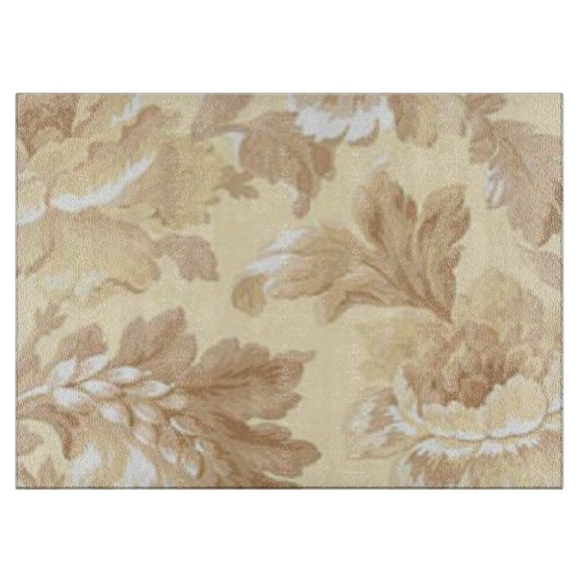 Tabla De Cortar Elegante tablero de corte de hojas (Anverso)