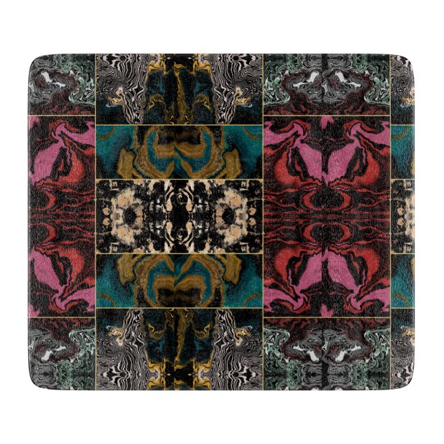Tabla De Cortar Elegent Abstract MARBLE Pattern (Anverso)