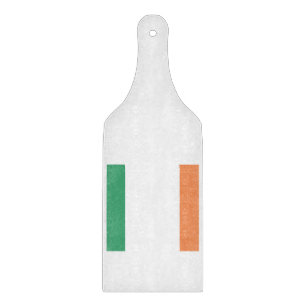 Tabla De Cortar Emblema de bandera de Irlanda