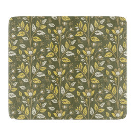 Tabla De Cortar Embrace Nature with Elegant Floral Patterns