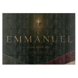 Tabla De Cortar EMMANUEL | Mateo 1:23 Cristiano