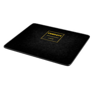 Tabla De Cortar Empresa personalizada negra moderna personalizada 