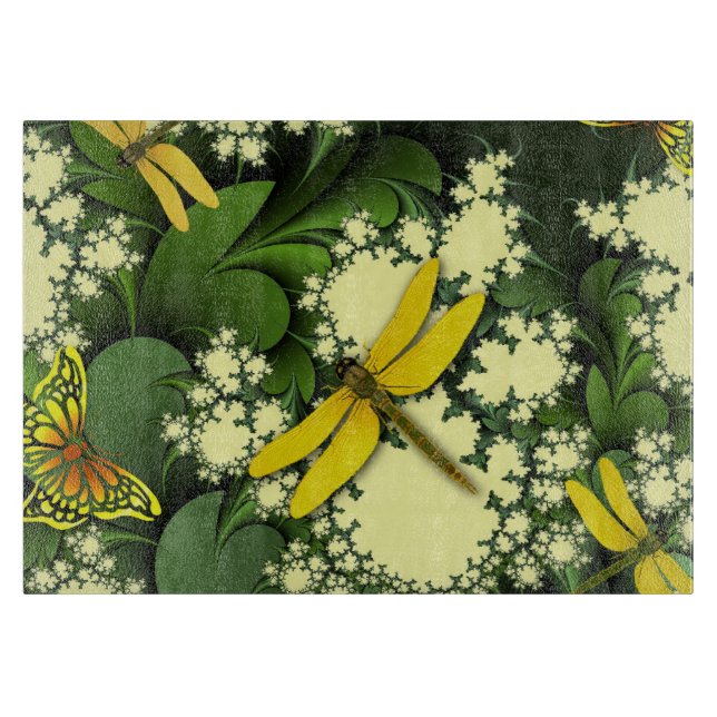 Tabla De Cortar En el jardín (Anverso)