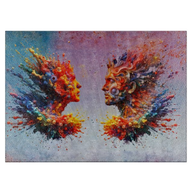 Tabla De Cortar En el principio... (Anverso)