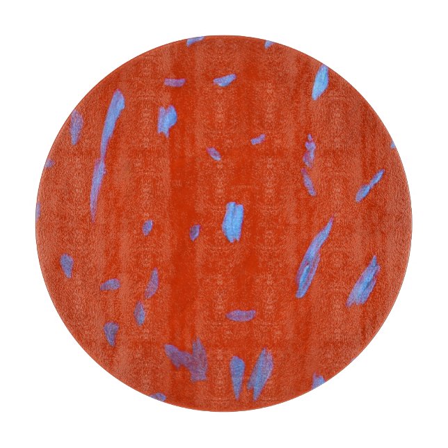 Tabla De Cortar En el volcán (Anverso)