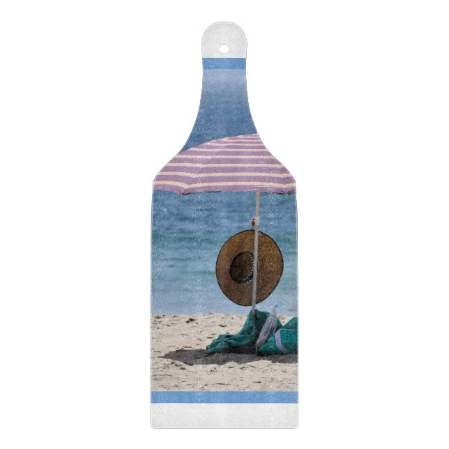 Tabla De Cortar En la Playa (Anverso)