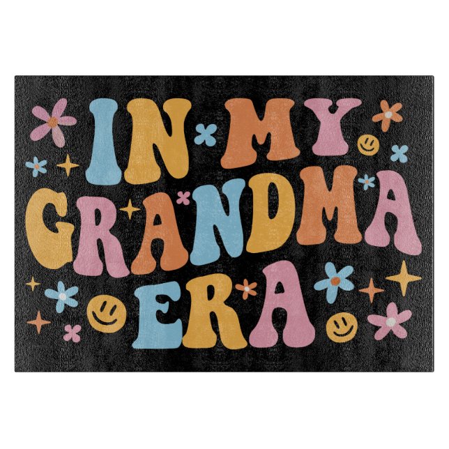 Tabla De Cortar En Mi Época de Abuela Yo (Anverso)