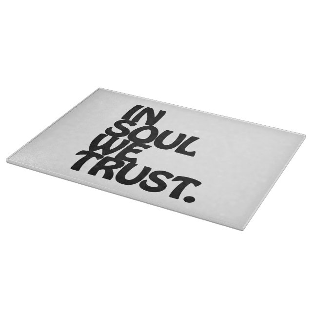 Tabla De Cortar En Soul Confiamos. (Borde)