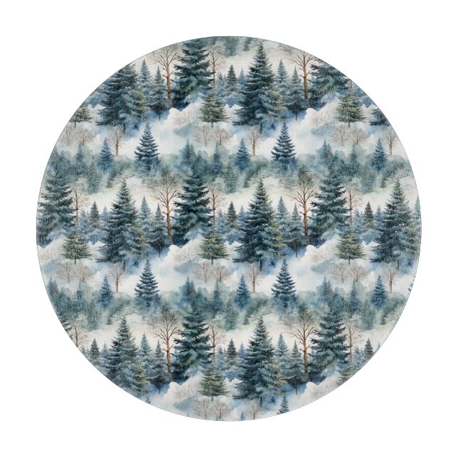 Tabla De Cortar Enchanted Woodland Forest  (Anverso)